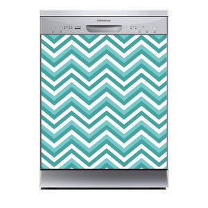 Dishwasher Magnet Cover  Kitchen Decoration  Dishwasher wrap  Waterproof  Easy to Install  Easy to Remove #CHEVRON 1