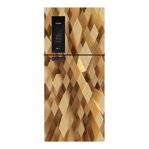Peel & Stick Fridge Wrap: Removable Vinyl Refrigerator Decal