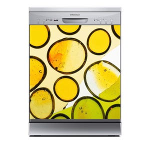 Dishwasher Magnet Cover  Kitchen Decoration  Dishwasher wrap  Waterproof  Easy to Install  Easy to Remove Figure fo11