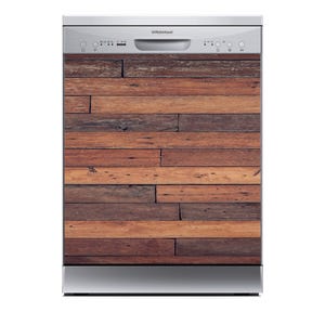 Dishwasher Magnet Cover  Kitchen Decoration  Dishwasher wrap  Waterproof  Easy to Install  Easy to Remove | Wood MN25