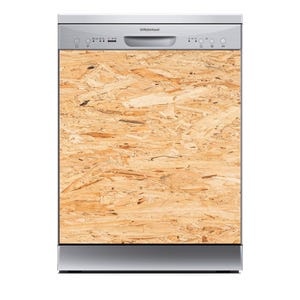 Dishwasher Magnet Cover  Kitchen Decoration  Dishwasher wrap  Waterproof  Easy to Install  Easy to Remove | Wood CRH200