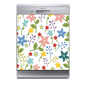 Dishwasher Magnet Cover  Kitchen Decoration  Dishwasher wrap  Waterproof  Easy to Install  Easy to Remove #012