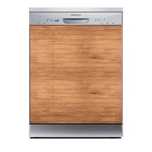 Dishwasher Magnet Cover  Kitchen Decoration  Dishwasher wrap  Waterproof  Easy to Install  Easy to Remove | Wood 5.3