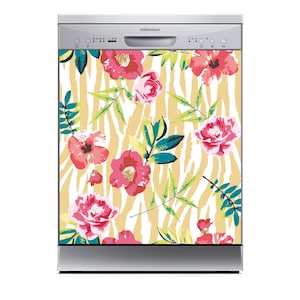 Dishwasher Magnet Cover  Kitchen Decoration  Dishwasher wrap  Waterproof  Easy to Install  Easy to Remove #005