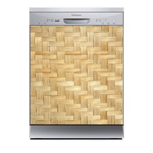 Dishwasher Magnet Cover  Kitchen Decoration  Dishwasher wrap  Waterproof  Easy to Install  Easy to Remove | Wood 16