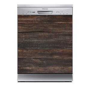 Dishwasher Magnet Cover  Kitchen Decoration  Dishwasher wrap  Waterproof  Easy to Install  Easy to Remove | Wood 36