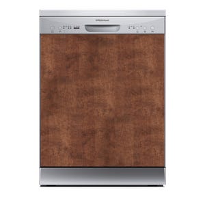 Dishwasher Magnet Cover  Kitchen Decoration  Dishwasher wrap  Waterproof  Easy to Install  Easy to Remove | Wood DL100