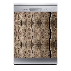 Dishwasher Magnet Cover  Kitchen Decoration  Dishwasher wrap  Waterproof  Easy to Install  Easy to Remove | Wood 12
