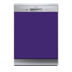 Dishwasher Magnet Cover  Kitchen Decoration  Dishwasher wrap  Waterproof  Easy to Install  Easy to Remove | Hard Violet 404