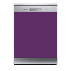 Dishwasher Magnet Cover  Kitchen Decoration  Dishwasher wrap  Waterproof  Easy to Install  Easy to Remove | Strong Violet 040