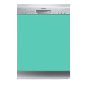 Dishwasher Magnet Cover  Kitchen Decoration  Dishwasher wrap  Waterproof  Easy to Install  Easy to Remove | Mint 055