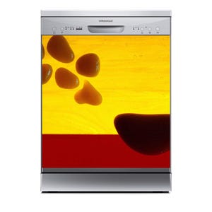 Dishwasher Magnet Cover  Kitchen Decoration  Dishwasher wrap  Waterproof  Easy to Install  Easy to Remove Figure fo04
