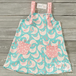 Pete + Lucy Charming Chicken Grow With You Dress
