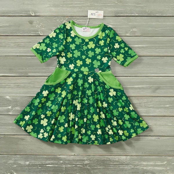 Shamrock Shenanigans Girls Dress by Pete and Lucy in size 3T