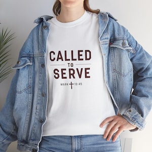 Called to Serve T-Shirt: LDS Missionary Christian Ministry Unisex Tee