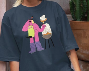 Embrace Your Wild Side - Unisex T-Shirt with Playful Illustration | Wänema Design