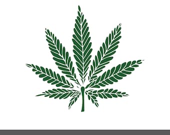 Marijuana SVG, Marijuana Circut file for laser cutting, SVG, Png, Jpeg, Dxf, Ai, Eps files included