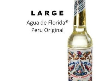 Original Agua De Florida Water by Murray and Lanman Peru 270ml