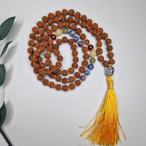 Collar de mala de jade, cuentas de mala, collar de mala de jade verde, mala de jade de alta calidad, mala de jade verde, mala de meditación, mala espiritual