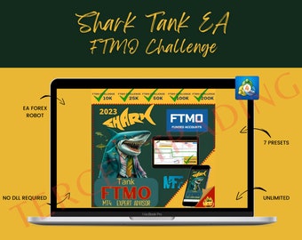 Forex Shark Tank FTMO Challenge EA 2023 - MT4 Expert Advisor