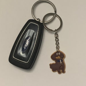 Dog Keychain / Keyring / Dachshund/  Sausage Dog