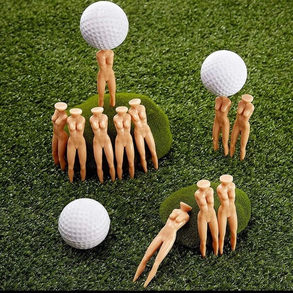 Funny golf tees/ Nude golf tees/ women shape golf tees/ golf