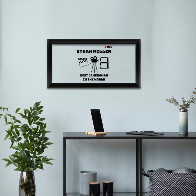 Personalized Gift for Photographer Movie Themed Wall Decor Etsy