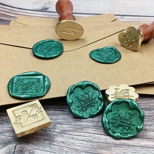 Custom Square Wax Seal Stamp Handmade Invitation Seals Etsy custom-square-wax-seal-stamp-handmade-invitation-seals-etsy