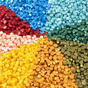 100 kleuren waxafdichtingskralen voor knutselen en uitnodigingen, 100 kralen/pak