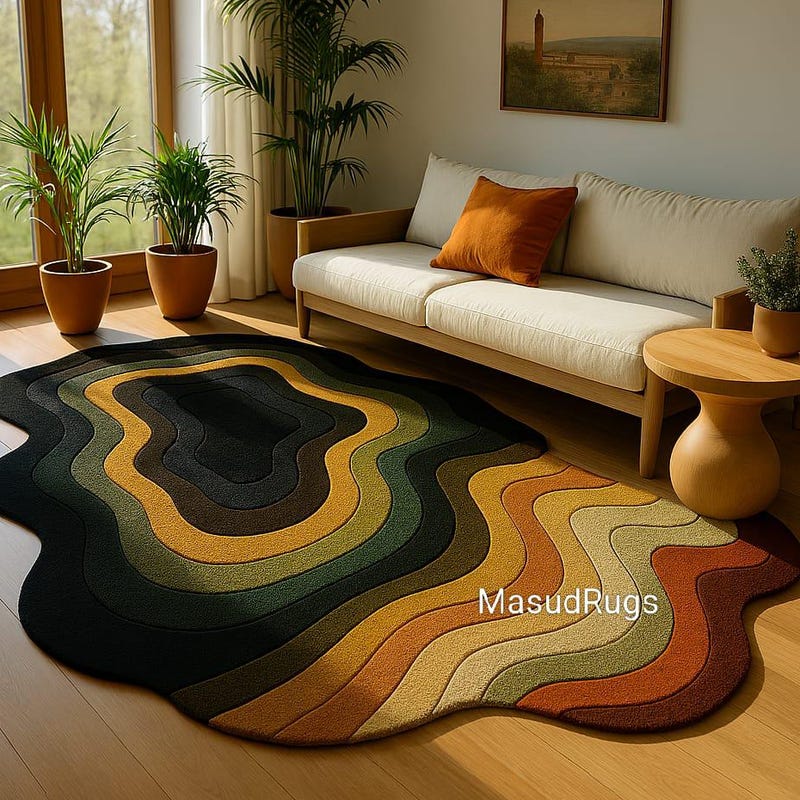 Irregular Rug - Etsy