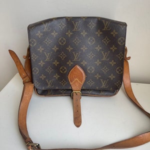 Louis Vuitton Vintage - Monogram Saumur 43 Bag - Brown - Monogram Canvas  and Vachetta Leather Handbag - Luxury High Quality - Avvenice