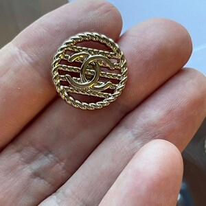 Large Chanel Button 