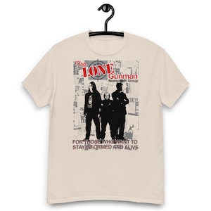 The Lone Gunman Newspaper Group T-shirt