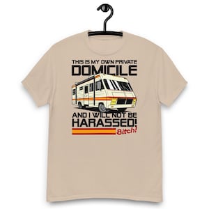 Este é meu próprio domicílio particular e não serei assediado com citação Camiseta