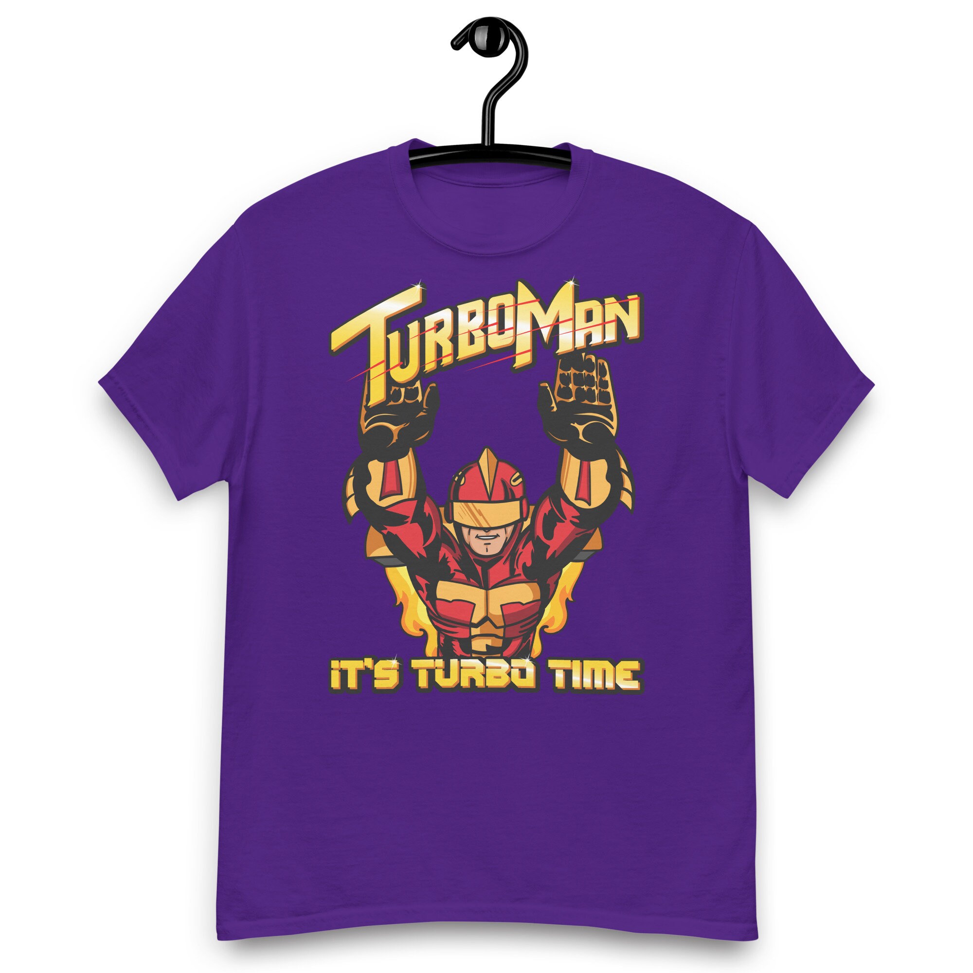 Turbo Man - It's Turbo Time Christmas T-shirt - Etsy