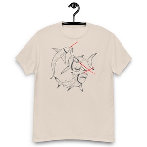 Sharks with Frikkin' Laser Beams Unisex T-shirt