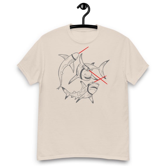 Austin Powers Movie - Sharks with Frikkin' Laser Beams Quote T-shirt