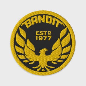 Bandit 1977 3" haftowana naszywka