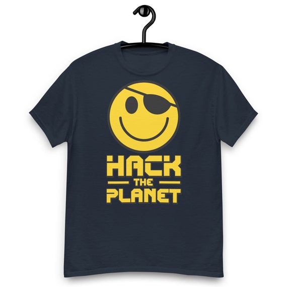 Poster For Sale Avec L'œuvre « Hack The Planet - Conception De Globe Gris Clair Pour Les Pirates Informatiques » De L'artiste Geeksta