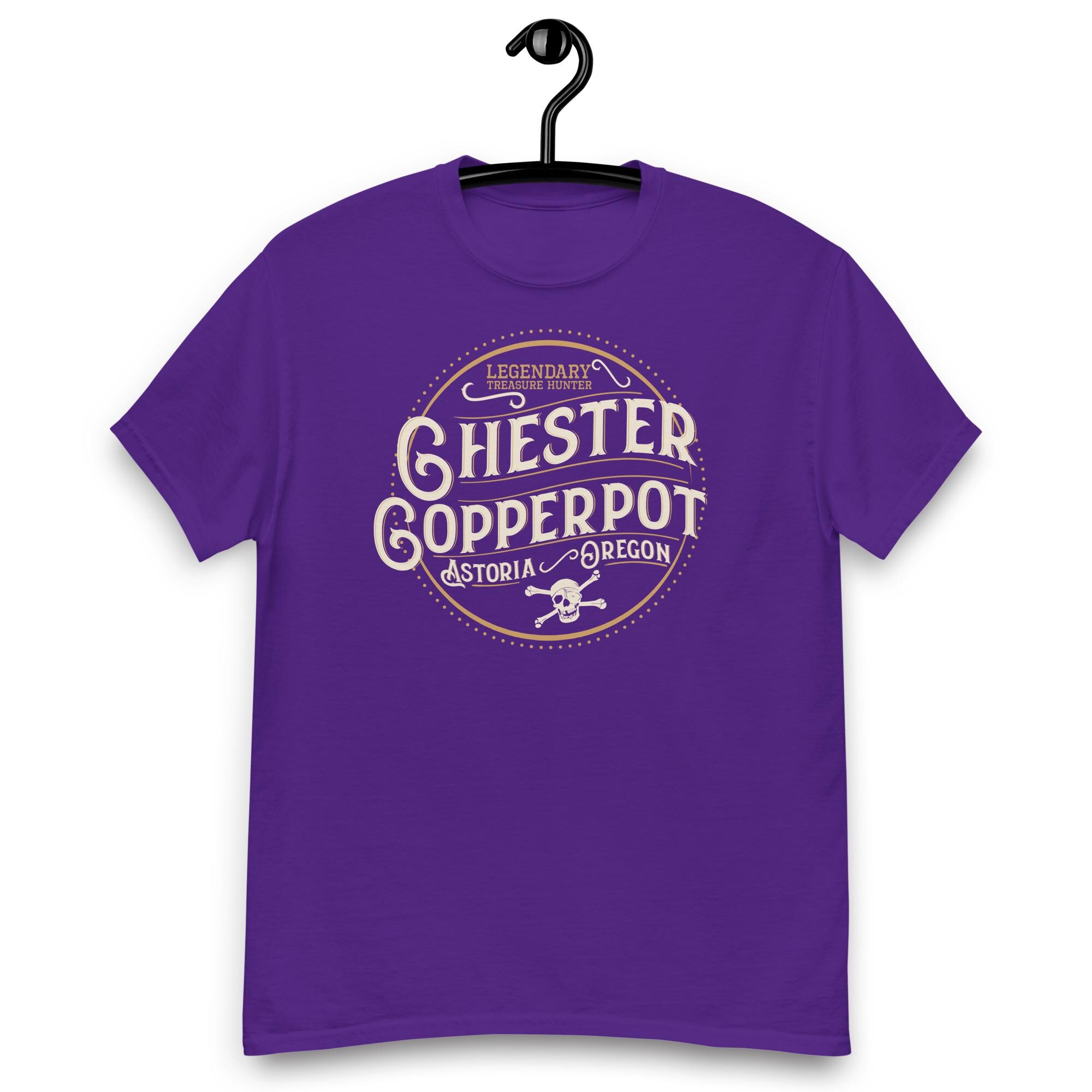 Chester Copperpot - Legendary Treasure Hunter T-shirt - Etsy