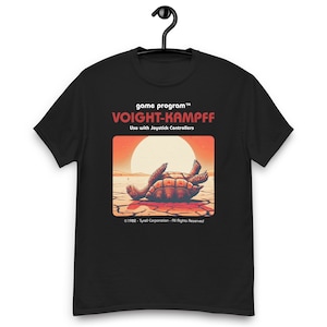 Het Voight-Kampff Replicant Empathy Test Retro Videogame T-shirt