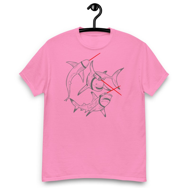 Sharks with Frikkin' Laser Beams Unisex T-shirt