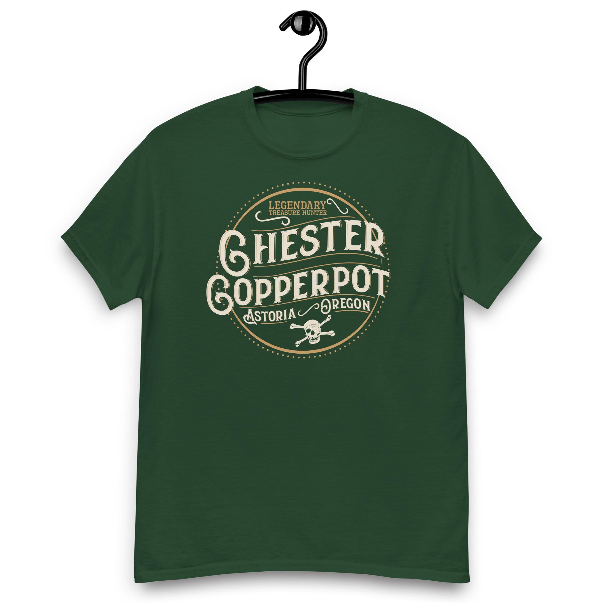 Chester Copperpot - Legendary Treasure Hunter T-shirt - Etsy