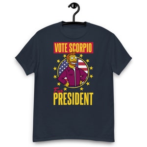 Vote Hank Scorpio for President T-shirt