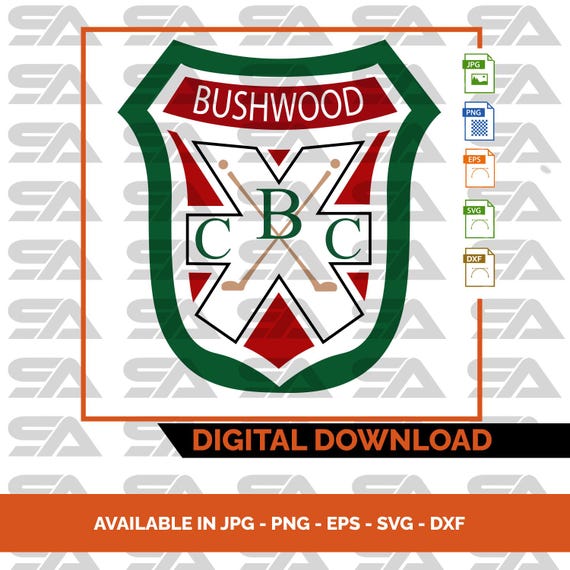 Bushwood Country Club - Digital Download - Svg | Eps | Jpg