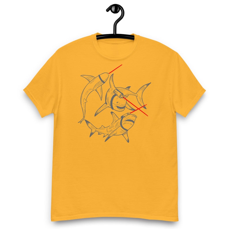 Sharks with Frikkin' Laser Beams Unisex T-shirt