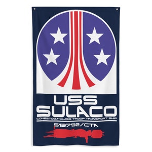 USCM Colonial Marines USS Sulaco 34&quot; 56&quot; Flag