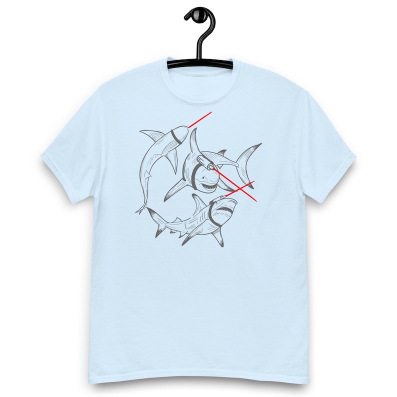 Sharks with Frikkin' Laser Beams Unisex T-shirt