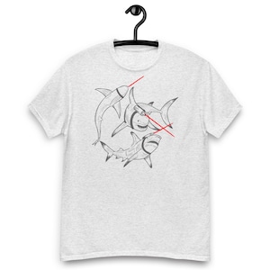 Sharks with Frikkin' Laser Beams Unisex T-shirt