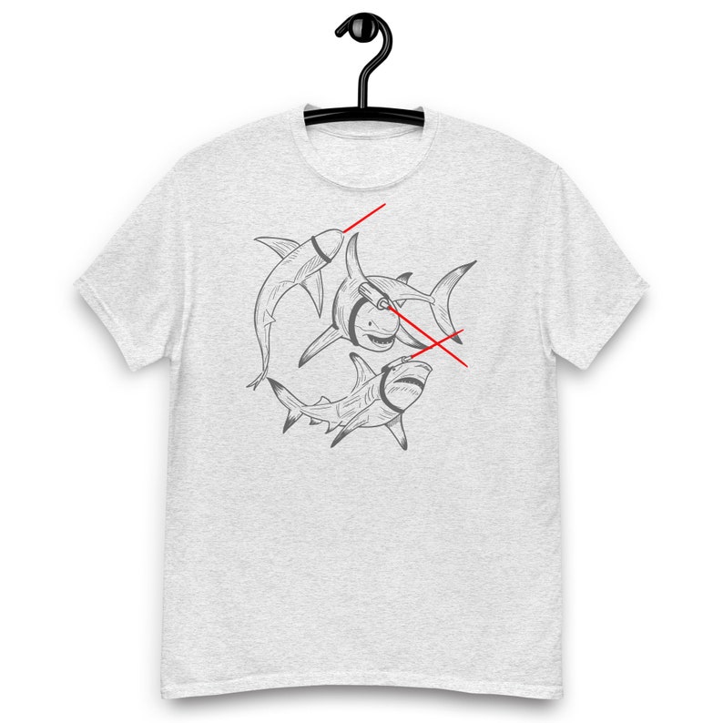 Sharks with Frikkin' Laser Beams Unisex T-shirt
